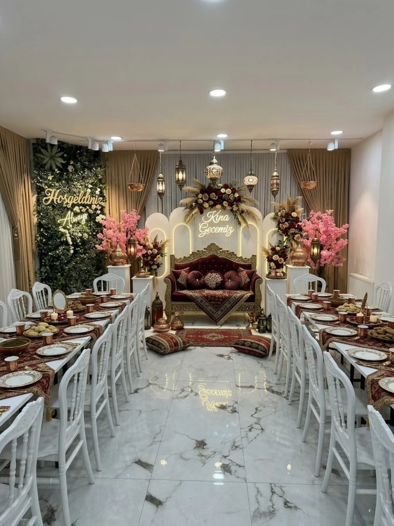 Ucuz kına mekanları Avrupa yakası ve Zeytinburnu kına salonları