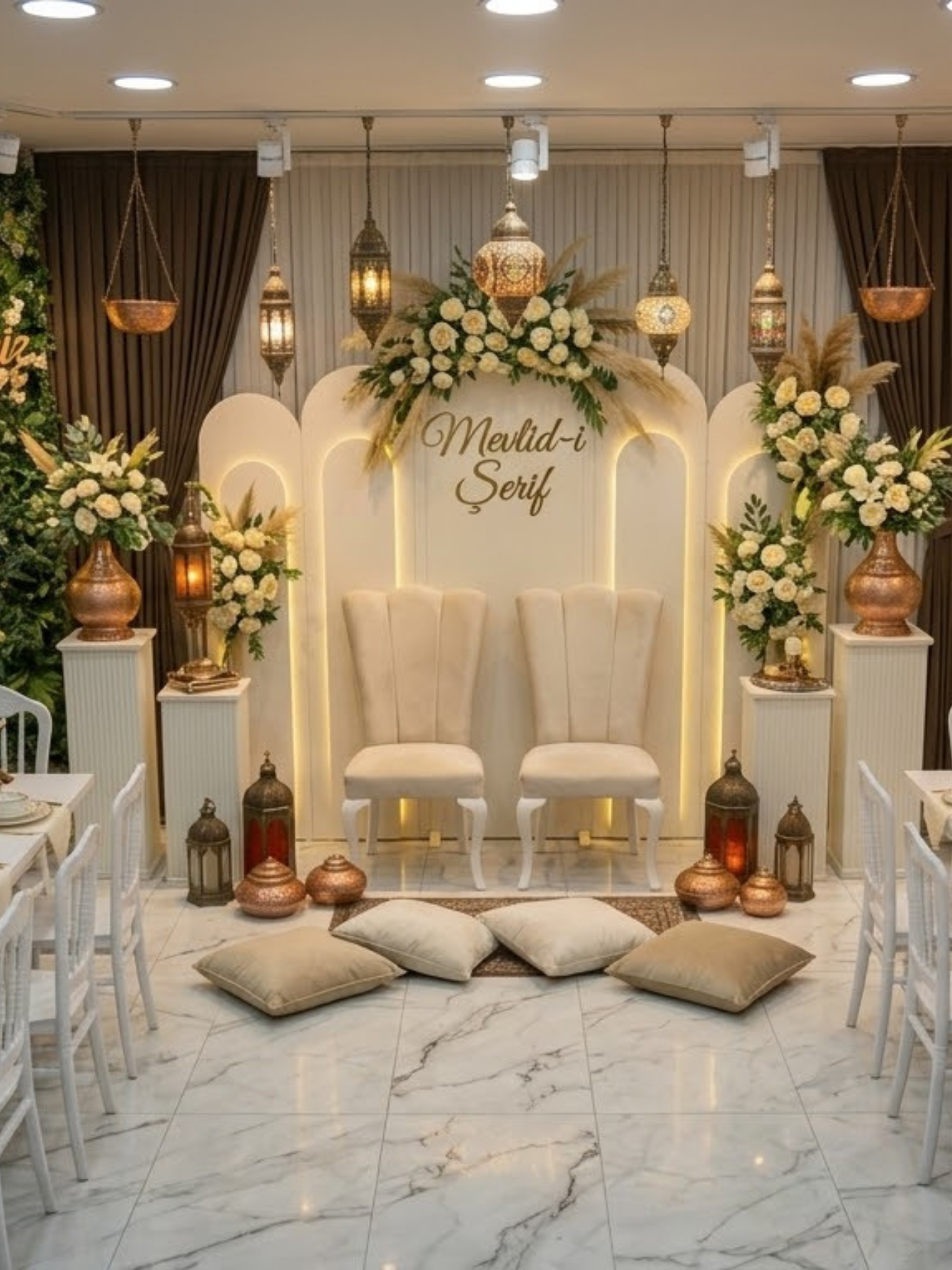 Mevlüt için davet evi İstanbul ve Avrupa yakası dini nişan mekanları